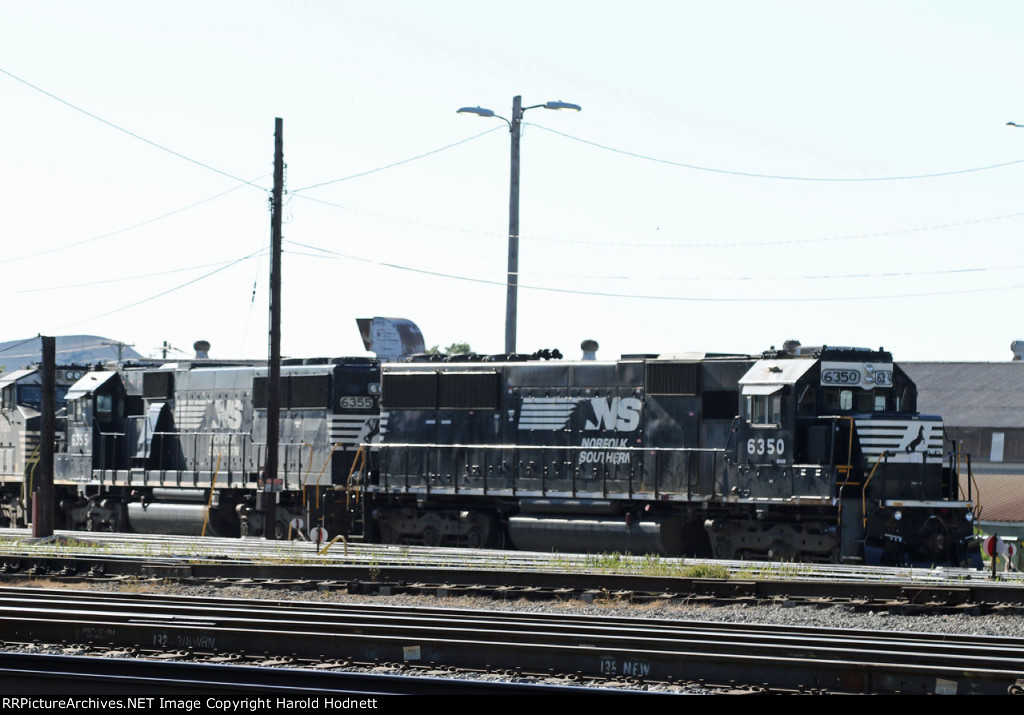 NS 6350 & 6355 in the yard